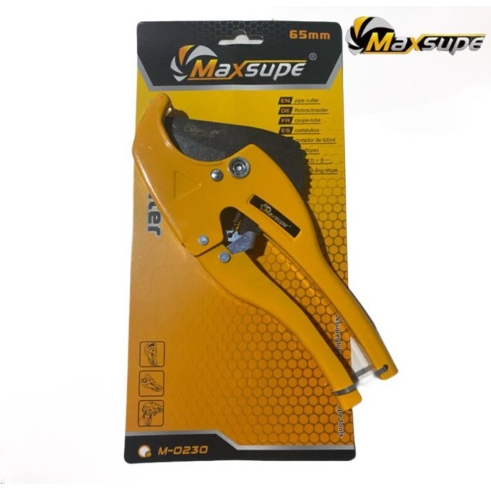 terbaru Maxsupe Gunting Pipa PVC 63mm Pipe Cutter Gunting Pemotong Pipa Air ready stok