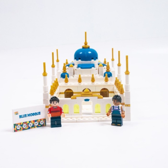 Ready Lego Bentuk Masjid Al Qolam Masjidil Haram Masjid BlueHafiz Brick