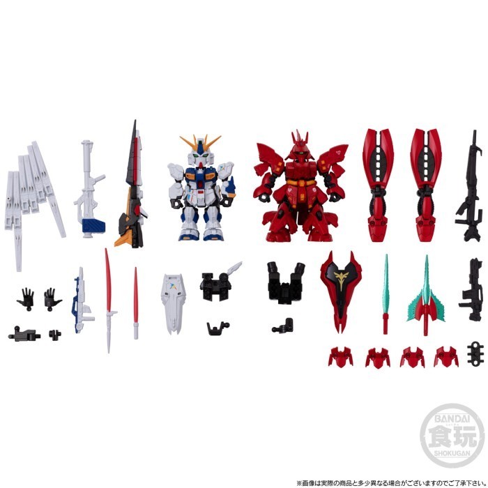 Ready Mobility Joint Gundam RX-93FF Gundam & MSN-04FF Sazabi Set