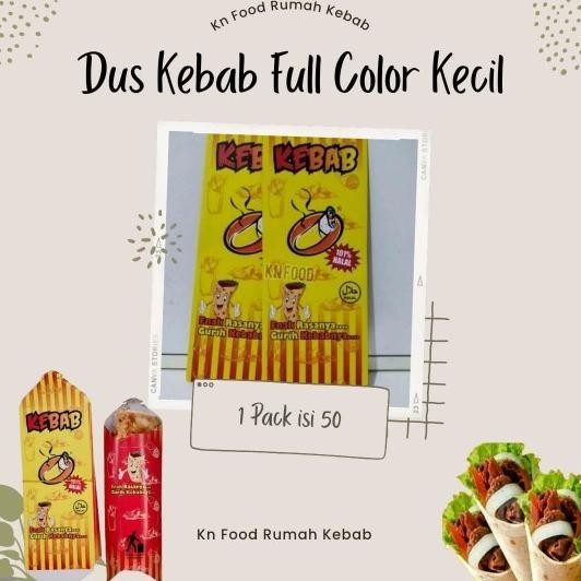 

Spesial Dus Kebab Full color Kecil - Dus Kebab - Dus Kebab Full Colour - Dus Kebab Kecil