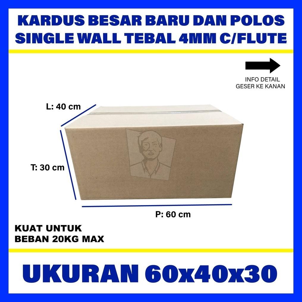 

Promo Kardus Box Karton Packing Murah UK 60 x 40 x 30