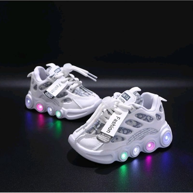 Sepatu LED anak  perempuan laki-laki  21-30 // sepatu lampu anak laki-laki / sepatu lampu anak perem