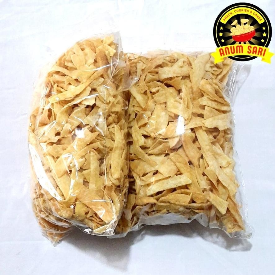 

Murrrmerrr Mangleng Keripik Singkong Asin Original 450 Gram - Anum Sari