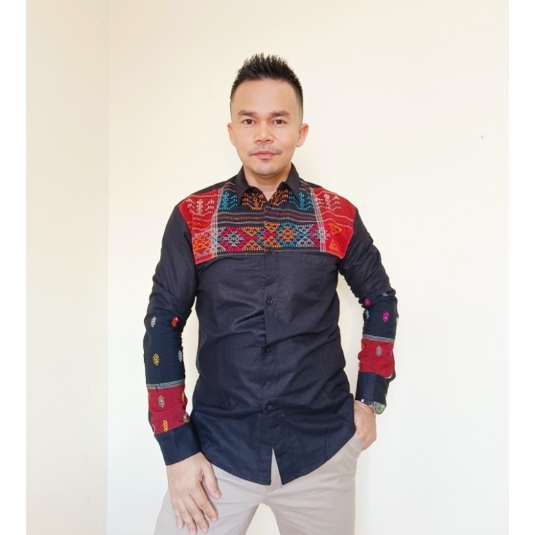 Kemeja Pria Ulos Batak Toba