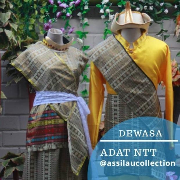 BJA Pakaian adat NTT/ baju NTT/ adat NTT (Dewasa)