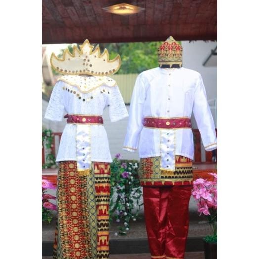 BJA BAJU ADAT TRADISIONAL LAMPUNG DEWASA/BAJU PENGANTIN ADAT LAMPUNG UKURAN DEWASA