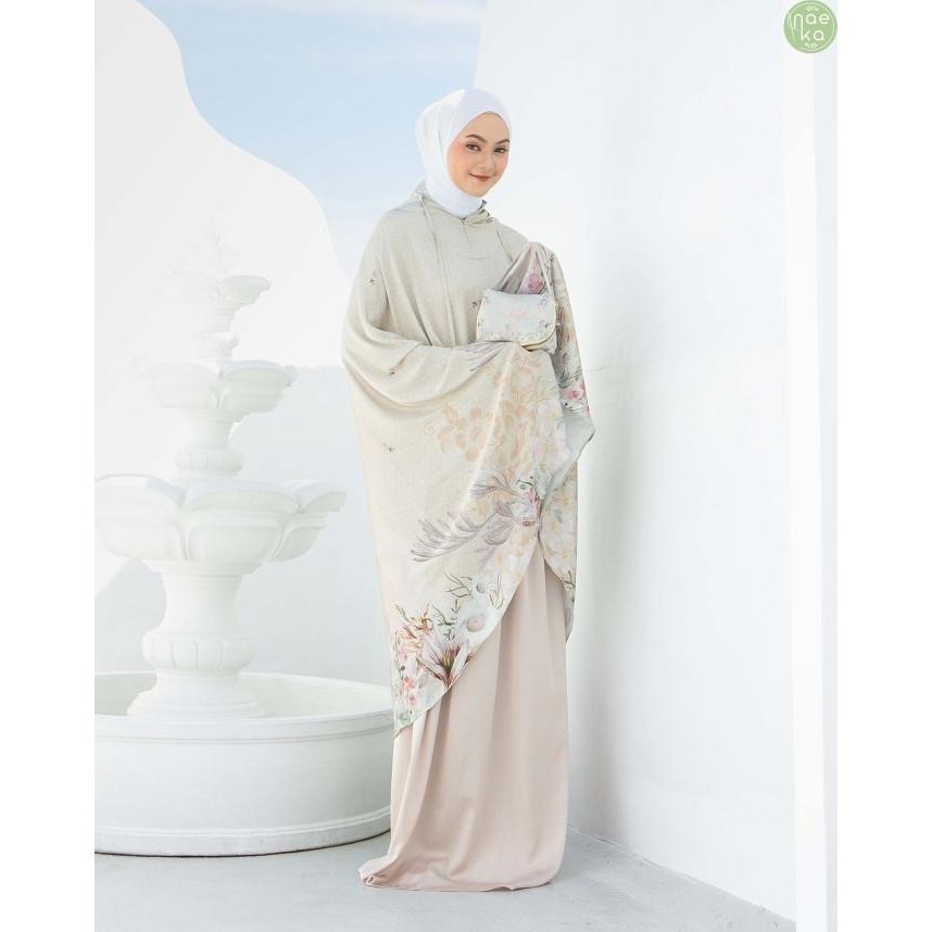 {POY} Mukena Hawwa Naeka 2in1 Premium Silk Travel