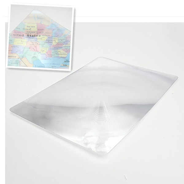 

Terlaris 24.5X17Cm Kaca Pembesar / Magnifier / Magnifying Card / Fresnel Lens Promo Terbaru