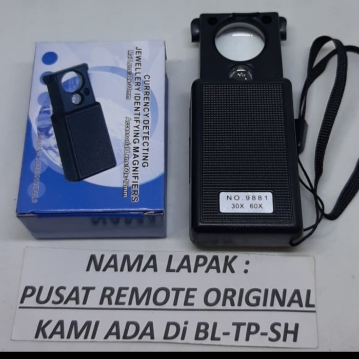 

Terlaris Kaca Pembesar Megnifer Lup 60X Ada Lampu Cek Uang Nya Original Promo Terbaru