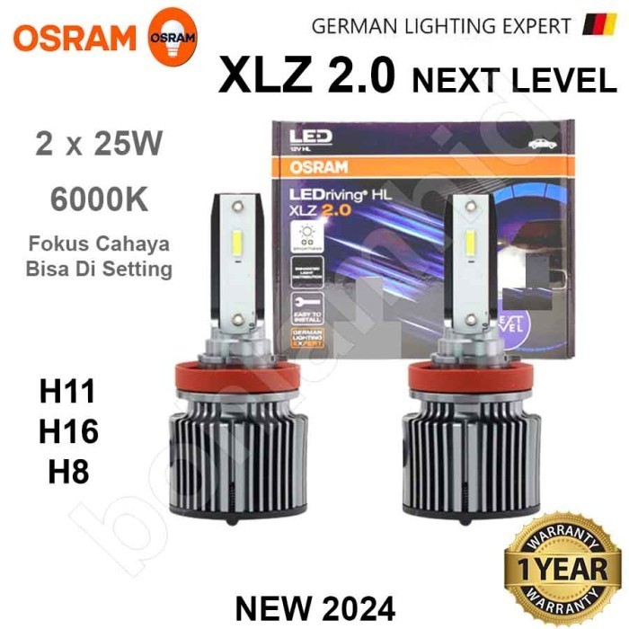 Paket 2 Set Lampu LED Ertiga, New Ertiga OSRAM XLZ Headlamp Foglamp