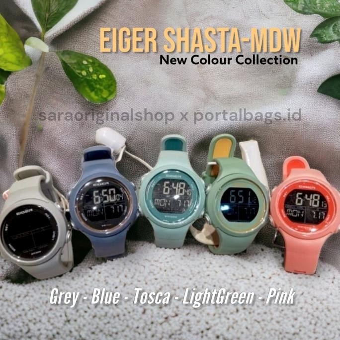 EIGER SHASTA WS-MDW WATCH Jam Tangan Digital Wanita Original