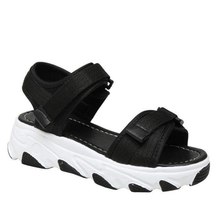 PVN Micha Sandal Wanita Black Cream 241