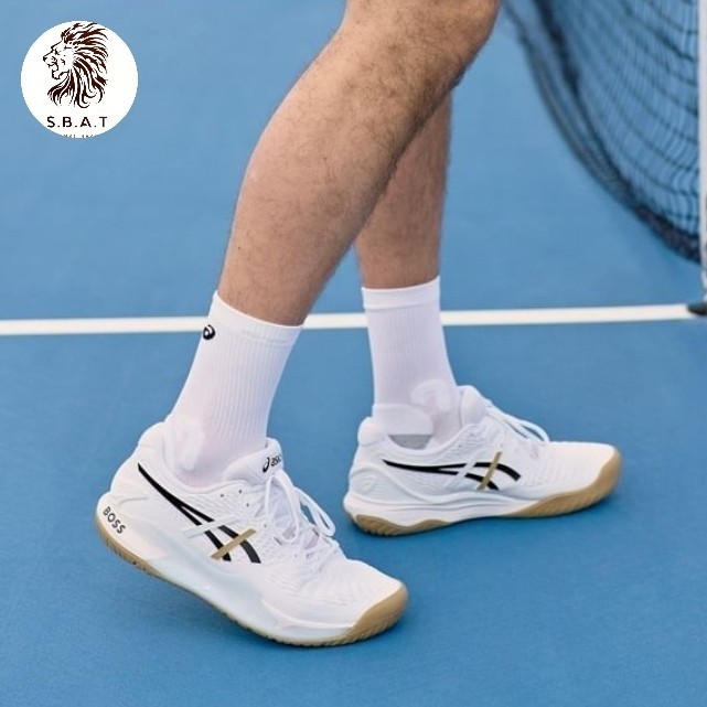 Sepatu Tenis Asics X Hugo Boss Gel Resolution 9 Men'S Shoes Original