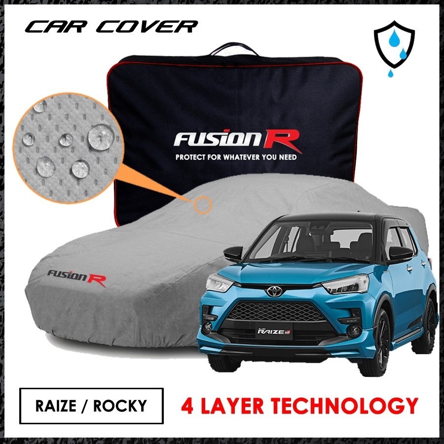 Fusion R Cover Sarung Mobil RAIZE ROY Multi Waterproof