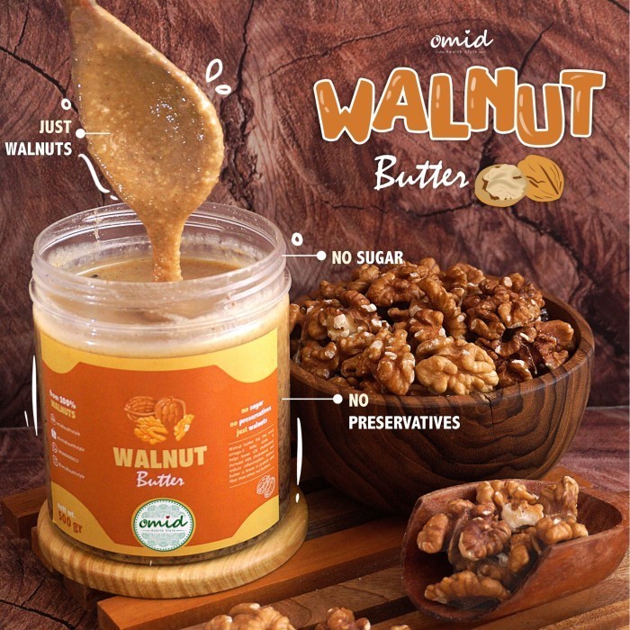 

Walnut Butter (Selai / Mentega Kacang Walnut Gurih) 500Gr