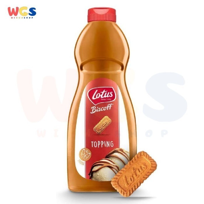 

Selai Lotus Biscoff Topping Sauce Squeezy Botlle 1000Gr