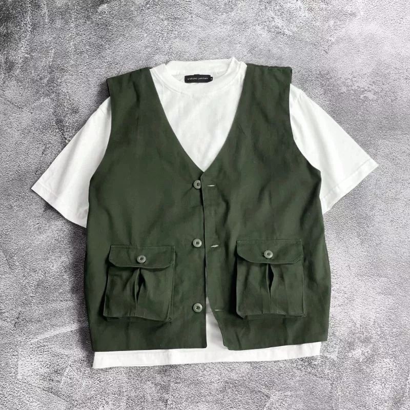 Vest Rompi Pria Casual