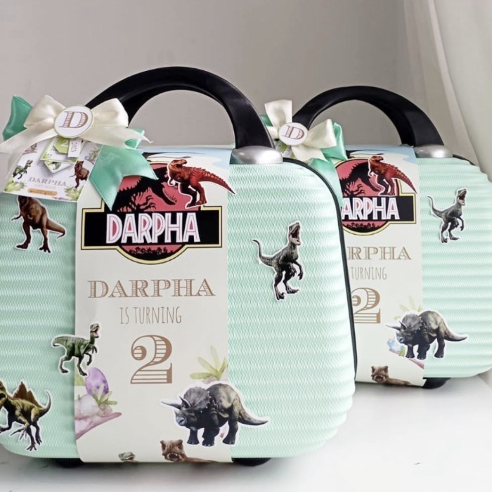 

Ready PAKET HAMPERS Baby Koper Mini Luggage Ultah Kado Souvenir Birthday