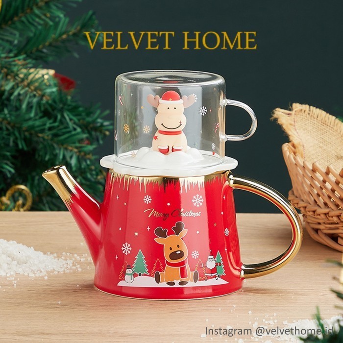 

Ready Hampers Natal mug rusa kado parcel Christmas gift gelas hadiah santa