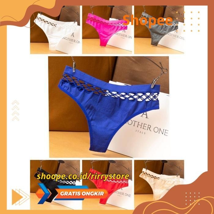 CELANA DALAM G STRING THONG RAJUT GS 1125 TS2 - CELANA DALAM G STRING THONG RAJUT HIGHT QUALITY PROD