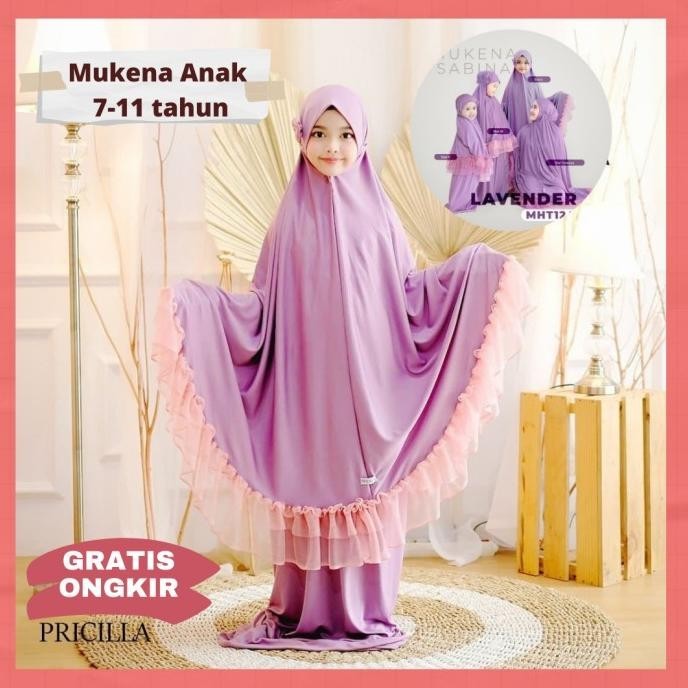 {POY} Mukena Anak 1-12 tahun Rukuh Mukenah Anak Adem