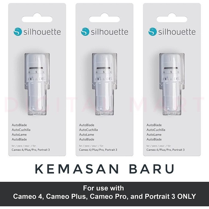 

Terbaru Autoblade Holder Silhouette Cameo 4 / Pisau Cutting - Resmi Promo Terlaris