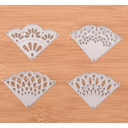 

Terbaru Cutting Dies - Lace Circle Corner Pattern (4Pcs) Promo Terlaris