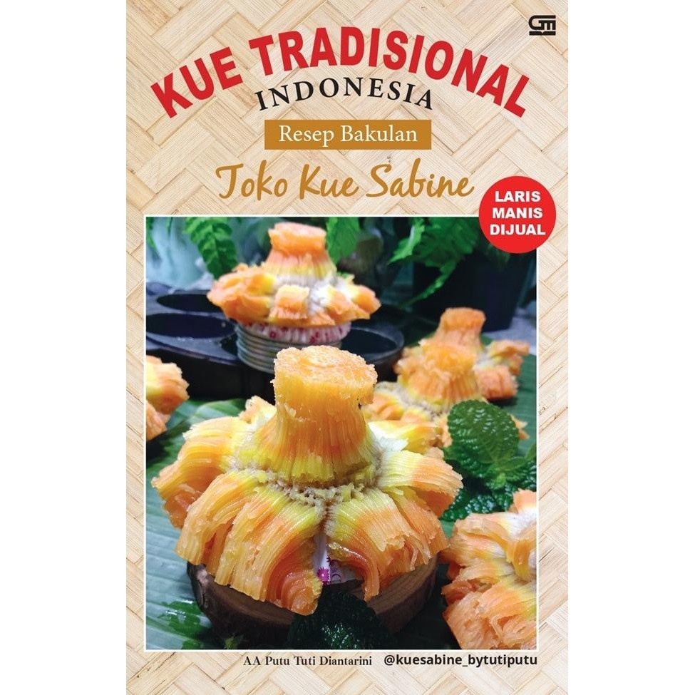 Buku Kue Tradisional Indonesia Resep Bakulan Toko Kue Sabine