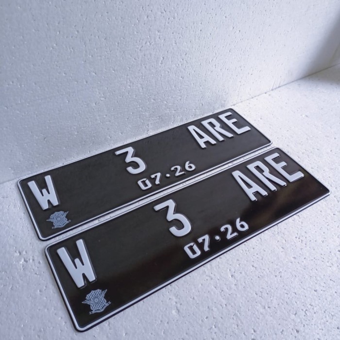 Terlaris Plat Nomor Reflektif Mobil Promo Terbaru