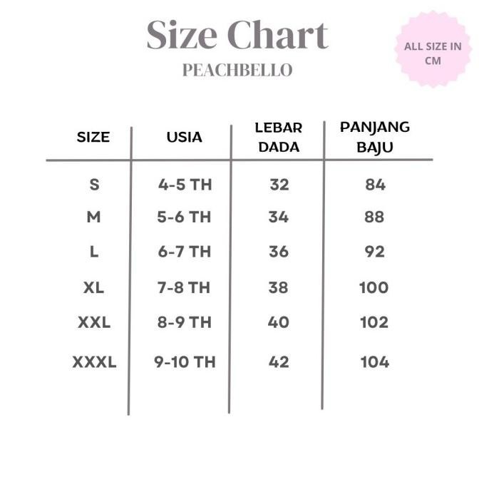 [ Fyerhop // ] Peachbello Set Gamis Anak Baju Muslim Gamis Rayon Berkualitas