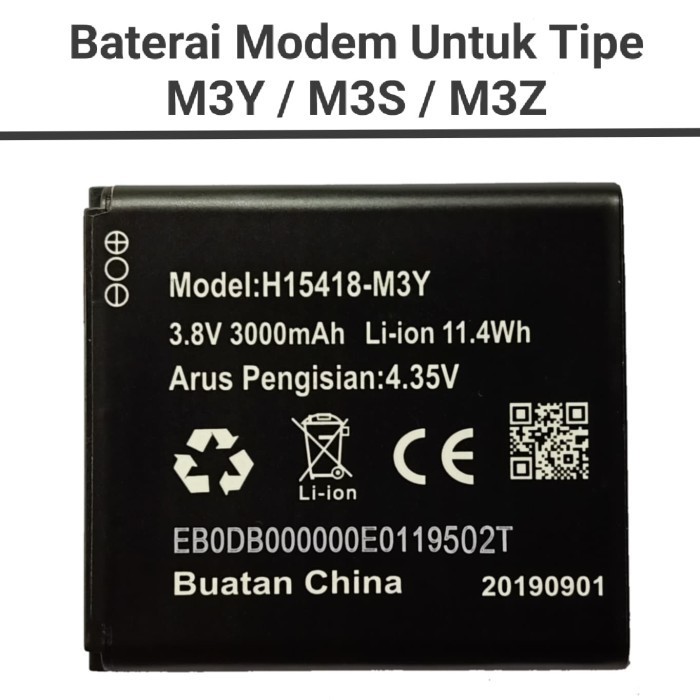 Baterai Batre Battery Modem Original Andromax M3Y M3Z M3S