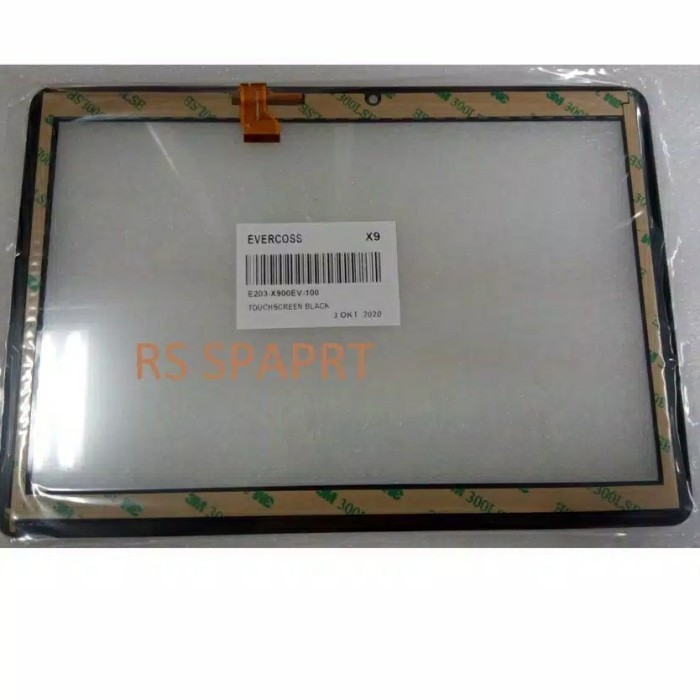 touchscreen Evercoss X9 tab 10,1 inc layar sentuh tab original