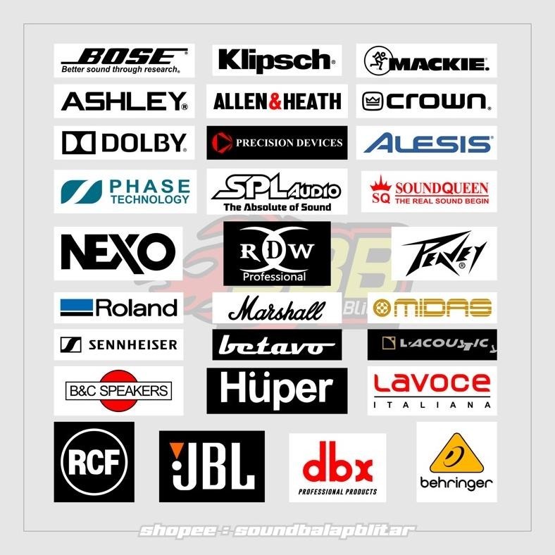 

rikoriseller Sticker Sound System (BIJIAN) - RDW SPL Audio Ashley Crown ||