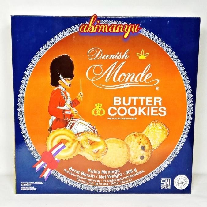 

Best Seller Monde Butter Cookies Kaleng 908 Gram Original