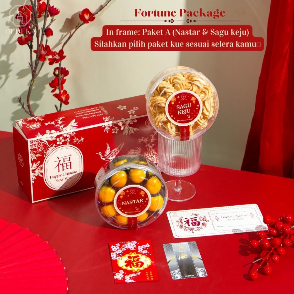

AQW Hampers Imlek Premium Gift (toples 250gr) / Fortune Package