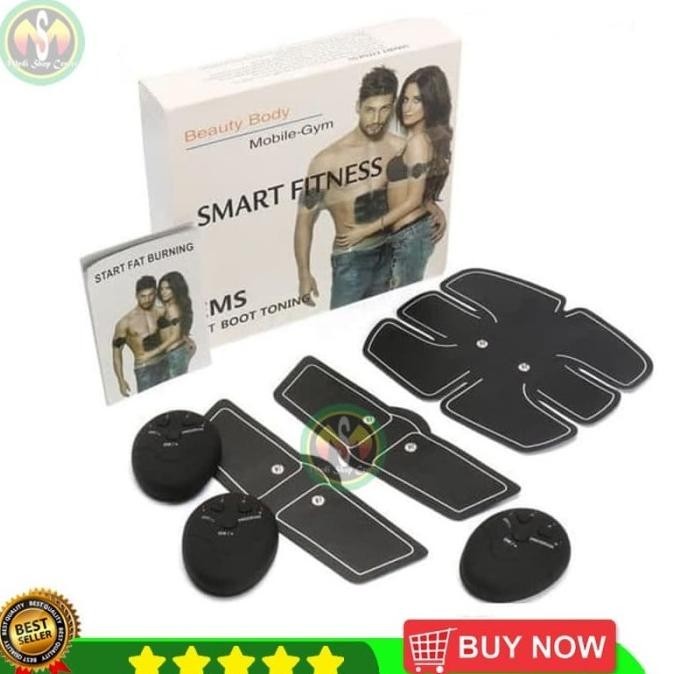 Sixpad Abs Fit Training Gear - Alat Penghancur Lemak Perut Tangan