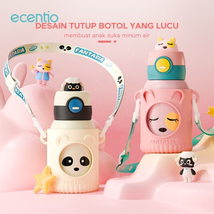 Ecentio Termos Botol Stainless Anak Botol Minum Anak 500Ml