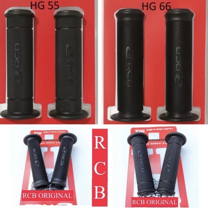 Terlaris HANDGRIP RCB HANDFAT RCB HG55 HG66 ORIGINAL NMAX AEROX PCX MATIC BEBEK