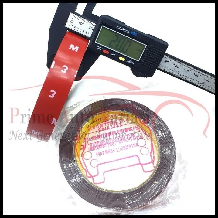 

TERMURAH NEW!!!! DOUBLE TAPE VHB MODEL 3M 20MM X 4.2M - DOUBLE TAPE 3M MERAH !!!