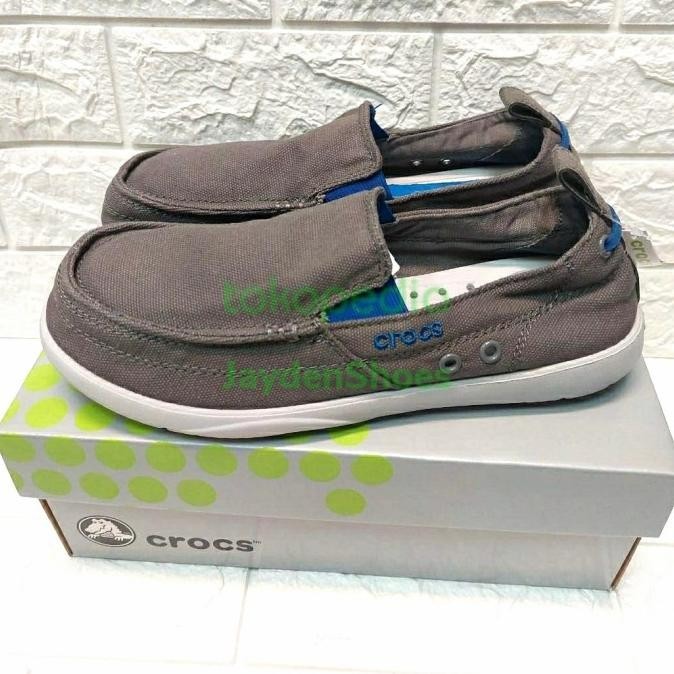 CROCS/CROCS WALU MAN/SEPATU PRIA/SLIP ON PRIA/CROCS PRIA/CROCS WALUMAN
