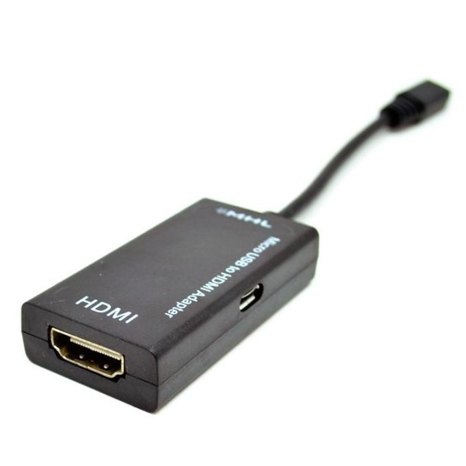 Adapter Micro USB ke HDMI MHL Kabel Cable HP Smartphone otg MICROUSB