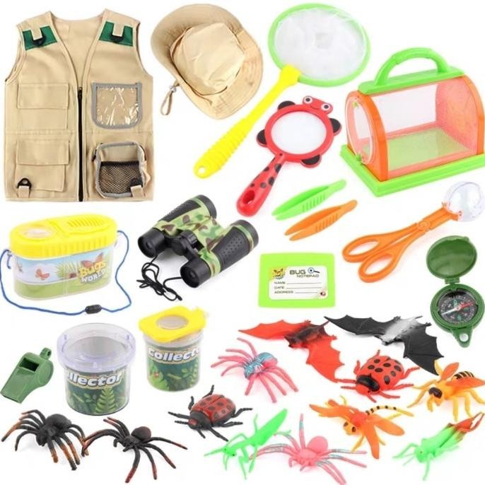 NEW PRODUK STEM Nature Explorer Toys Set Mainan Penjelajah Alam Peneliti Serangga