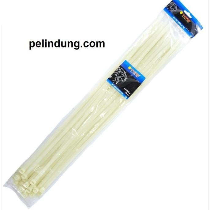 

Kabel Tis Jumbo Putih 8.8 X 600 Mm Cable Ties Nylon Panjang 60 Cm Pack Kualitas Premium