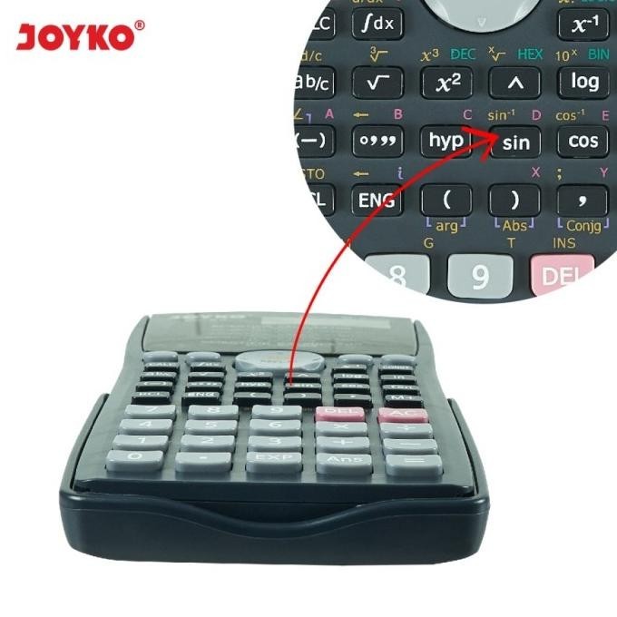 

Recomend Calculator / Kalkulator Joyko CC-25 / Scientific / 401 Functions !!