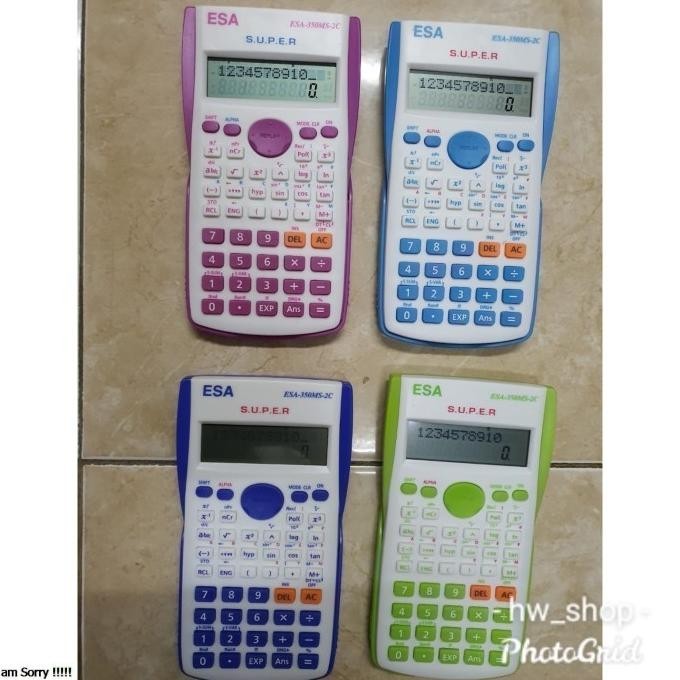 

Hot Sale - Kalkulator Scientific Citizen Fx 350 ES Plus - 350 esa warna ..