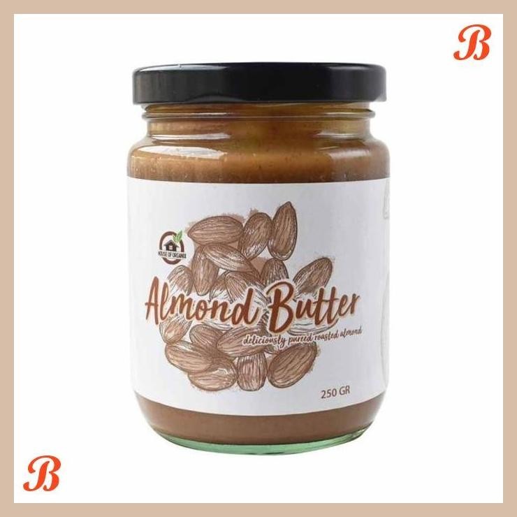 

| HOF | HOUSEOFORGANIX NATURAL ALMOND BUTTER ORIGINAL - 250 GR