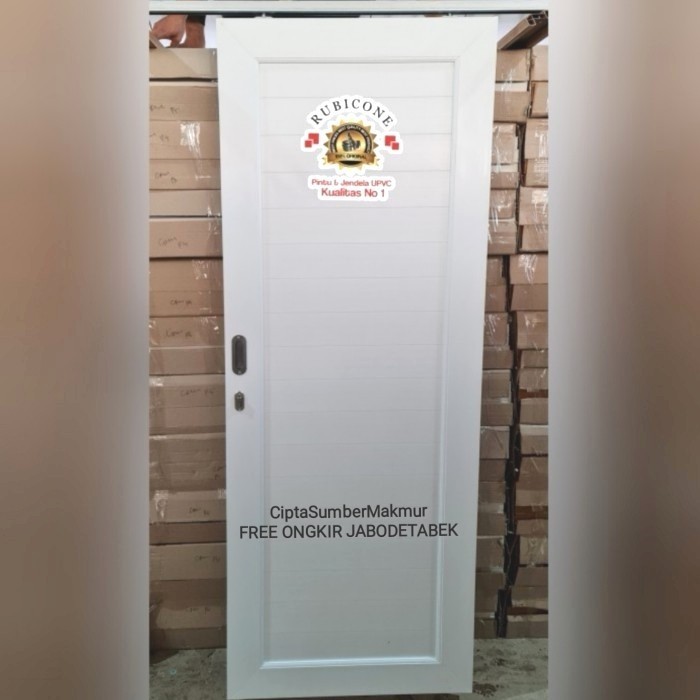 Terlaris Pintu Sliding / Geser UPVC RUBICON Type Full Panel Premium Quality