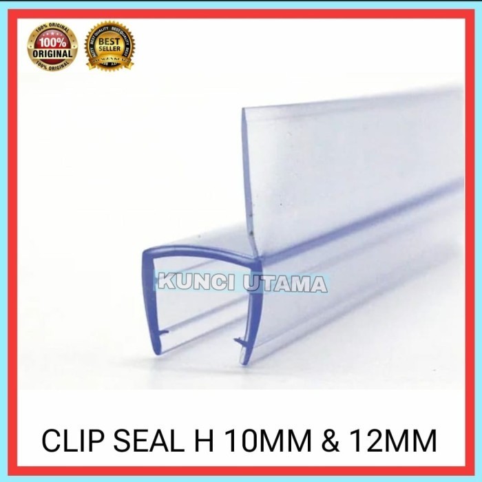 Terlaris clip seal pintu kaca 10mm 12mm seal pintu kaca bentuk H dekson polos