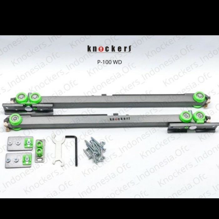 Terlaris PROMO Rel roda sliding Partition P 100 KNOCKERS Soft Close rel 250 cm