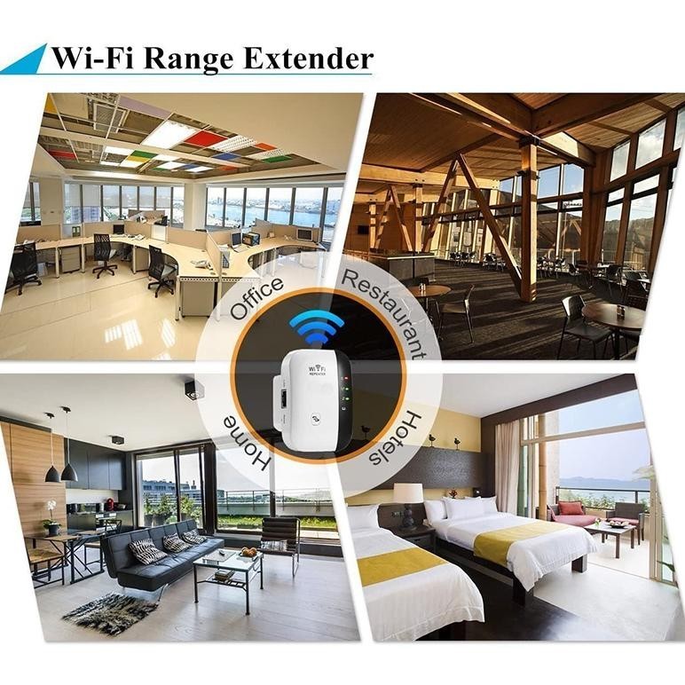 Promo Repeater Wifi Penguat Wifi Extender 300Mbps Penangkap Sinyal Wifi Mini Penguat Signal Wifi